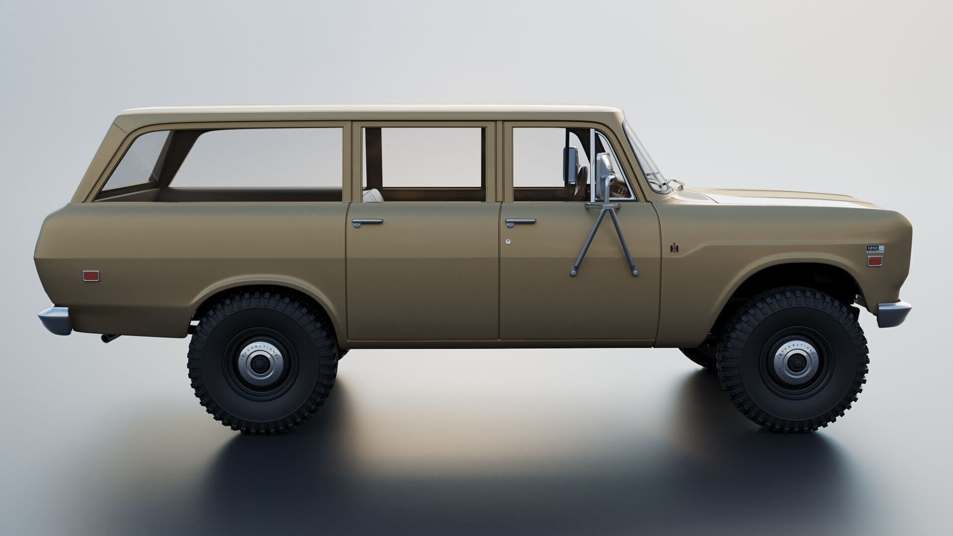 International Travelall 1972 3D print model_10