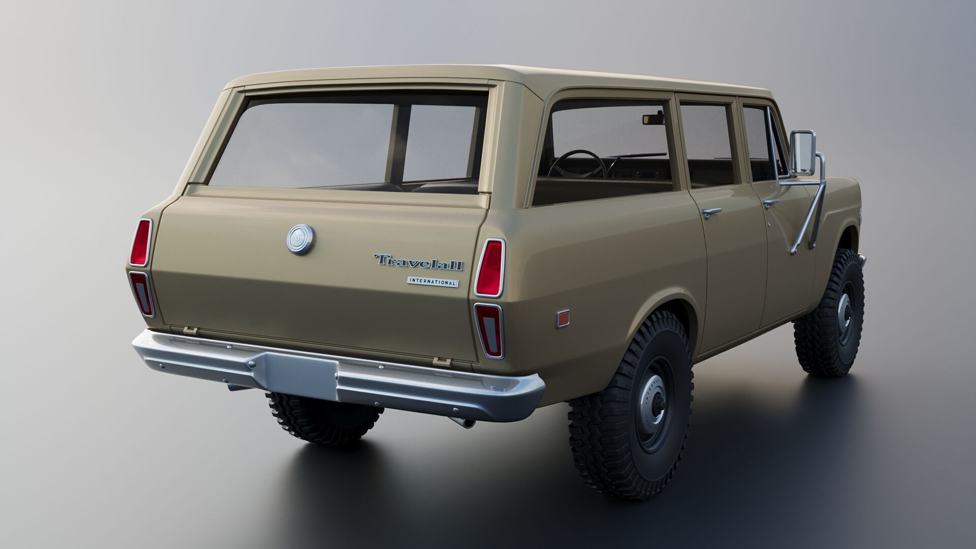 International Travelall 1972 3D print model_7