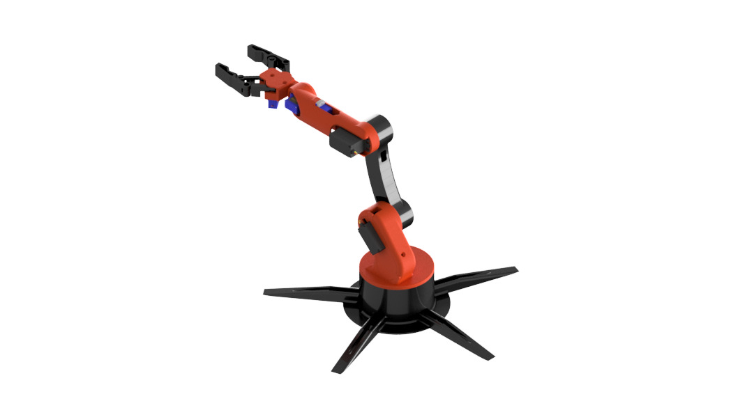 ROBOTIC ARM 3D print model_2