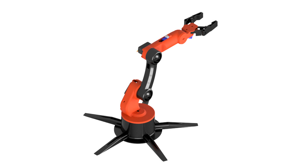 ROBOTIC ARM 3D print model_3
