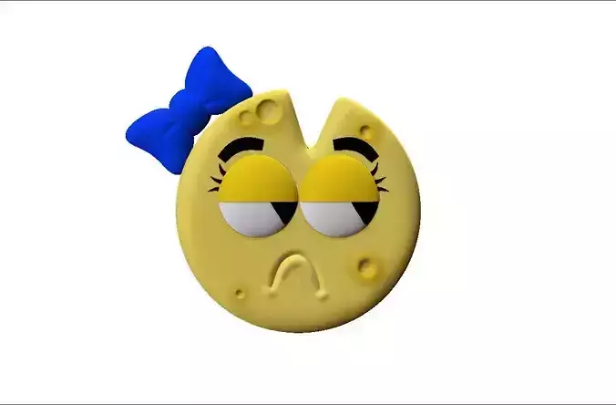 EMOJI CHEESE SAD