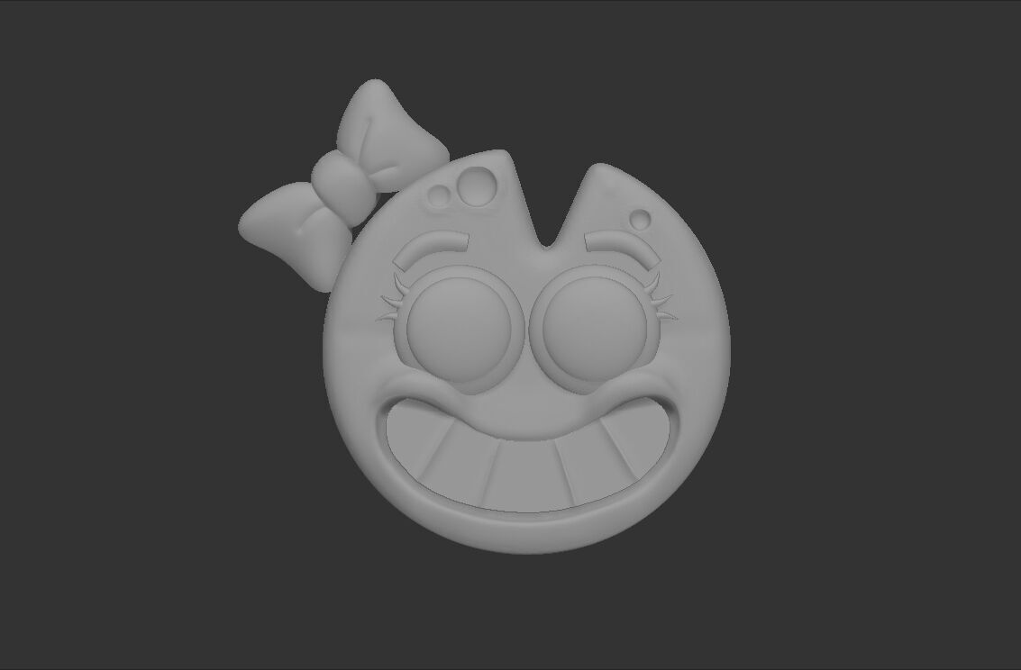 EMOJI CHEESE HAPPY 3D model_1