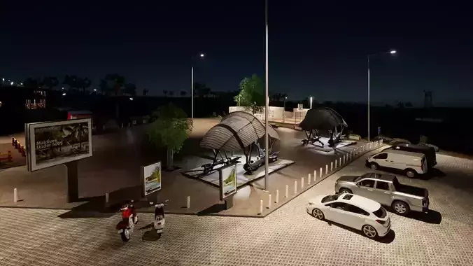 City Planning Projects for Bukit Cinta in Kupang 3D model