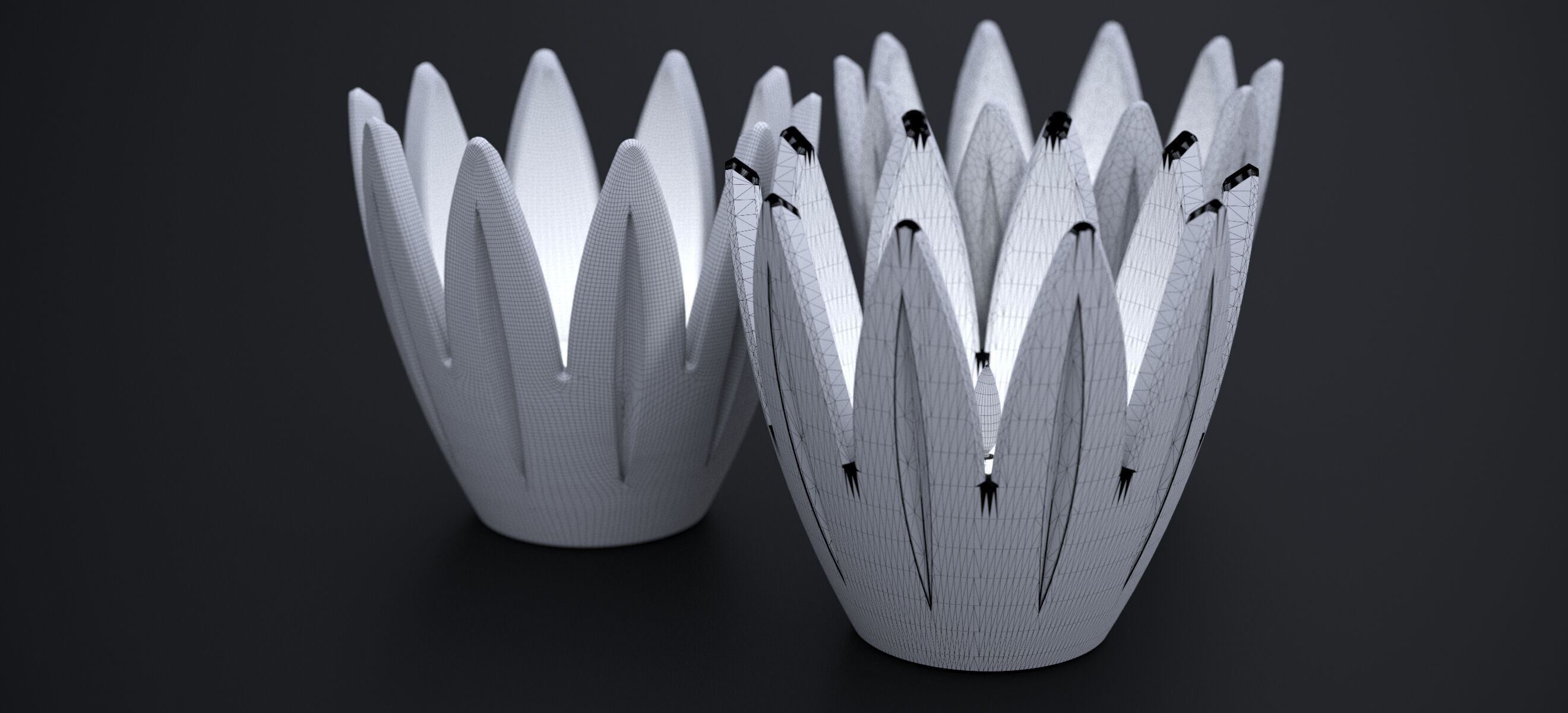 TULIP CANDELITE HOLDER 2010 3D model_17