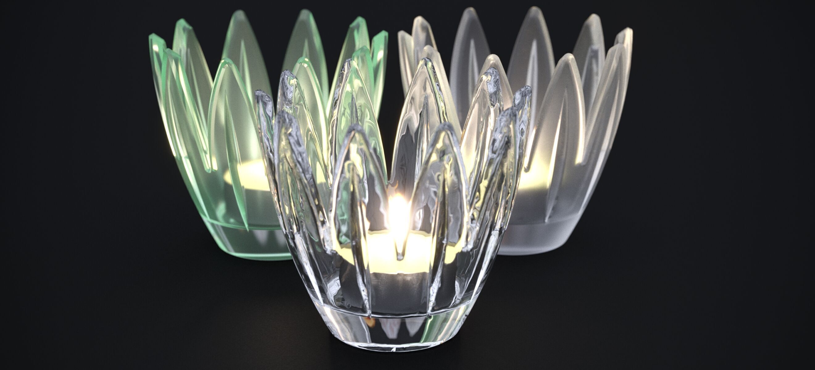 TULIP CANDELITE HOLDER 2010 3D model_3