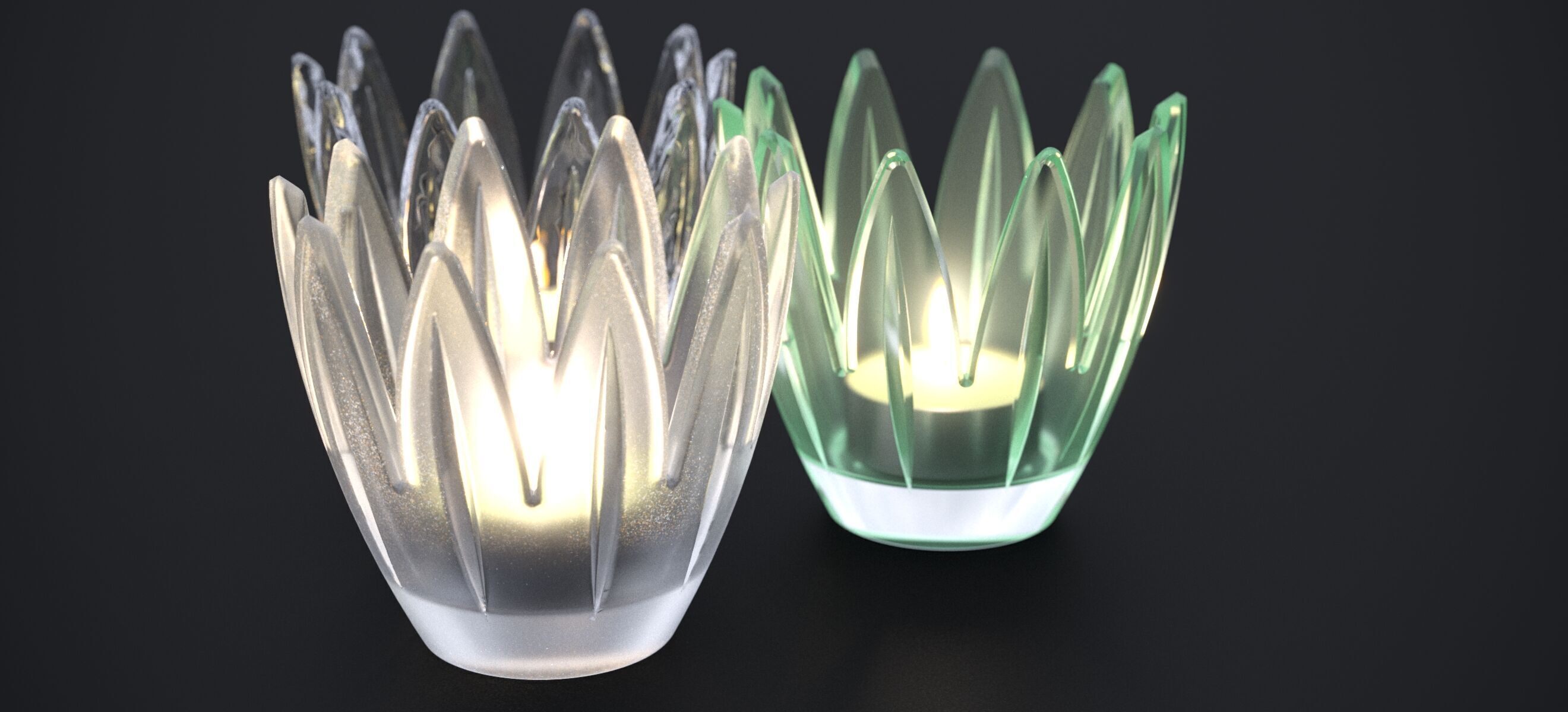 TULIP CANDELITE HOLDER 2010 3D model_5