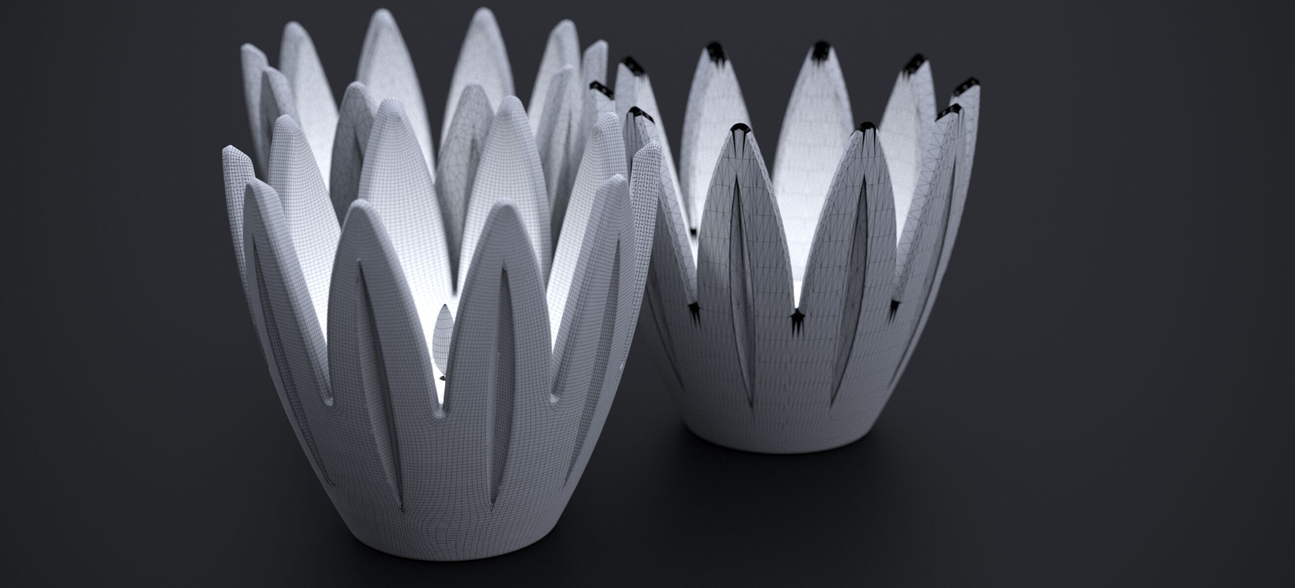 TULIP CANDELITE HOLDER 2010 3D model_15