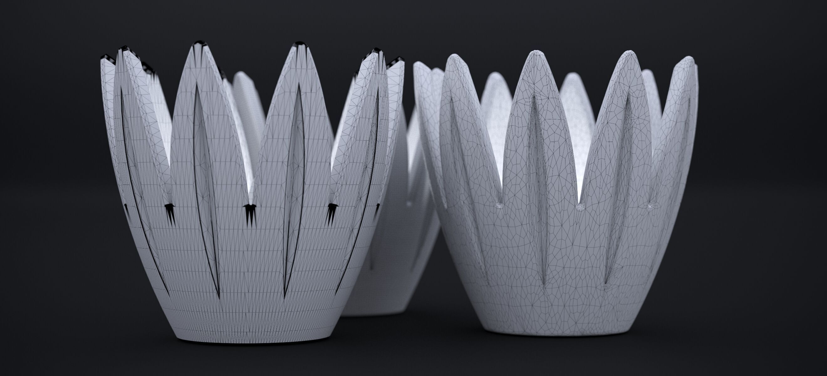 TULIP CANDELITE HOLDER 2010 3D model_18