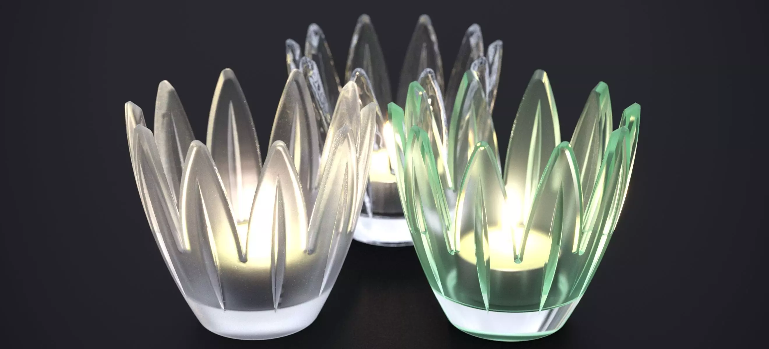 TULIP CANDELITE HOLDER 2010 3D model_0