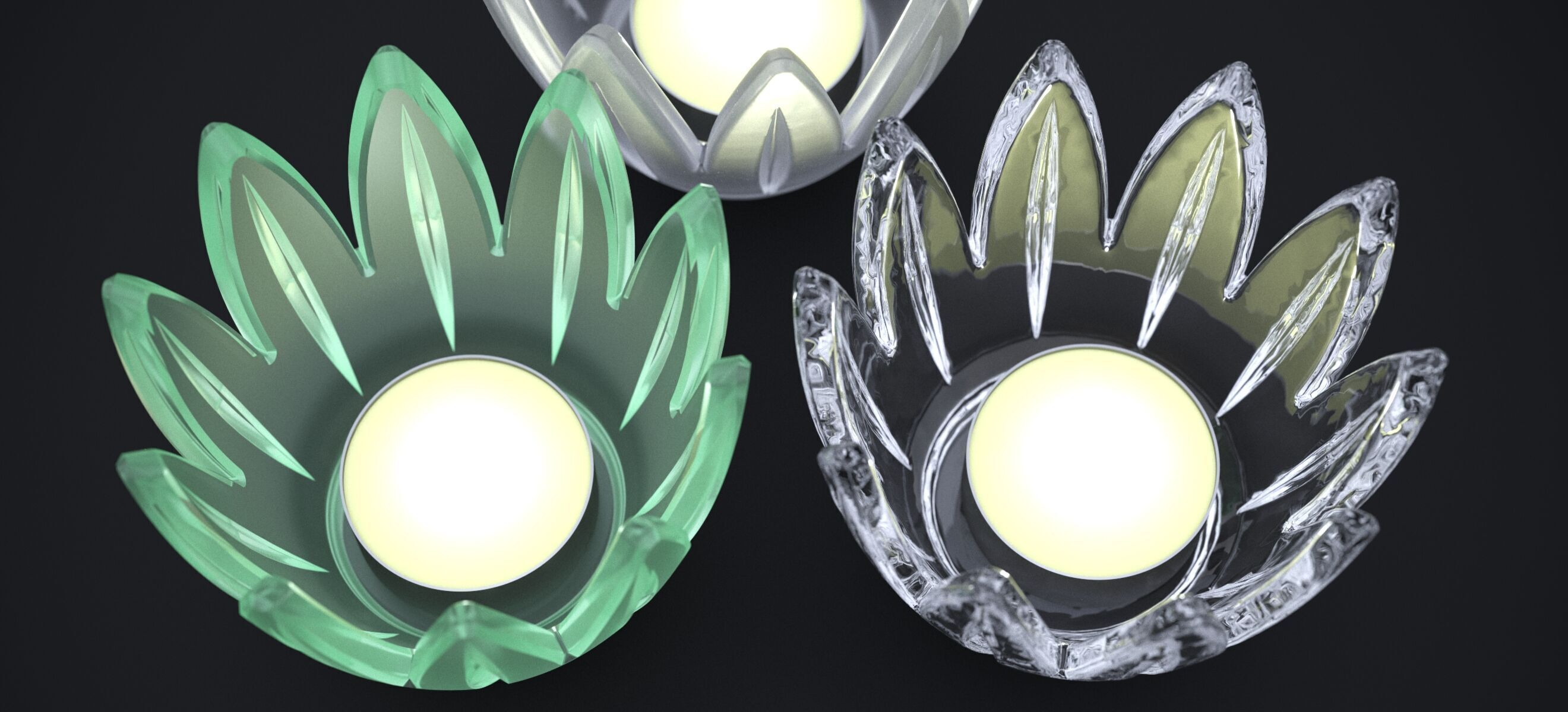 TULIP CANDELITE HOLDER 2010 3D model_9