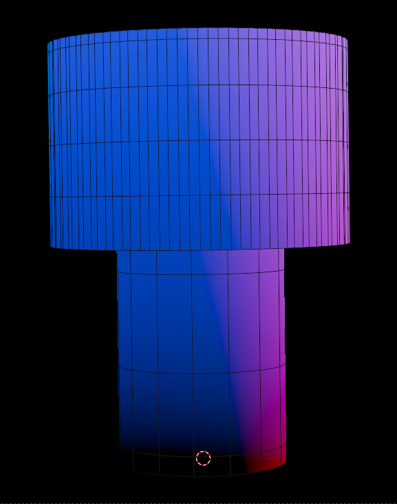 Whimsy Glow Lamp Low-poly 3D model_4