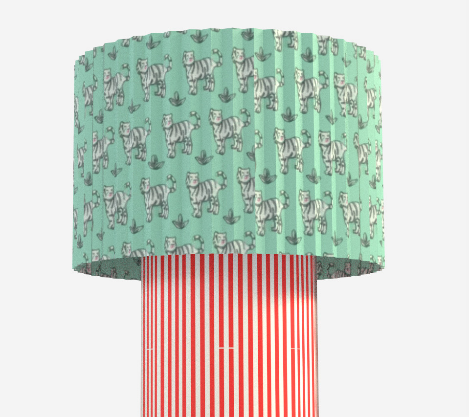 Whimsy Glow Lamp Low-poly 3D model_2