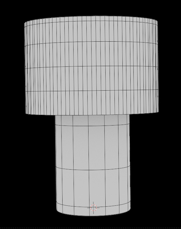 Whimsy Glow Lamp Low-poly 3D model_3