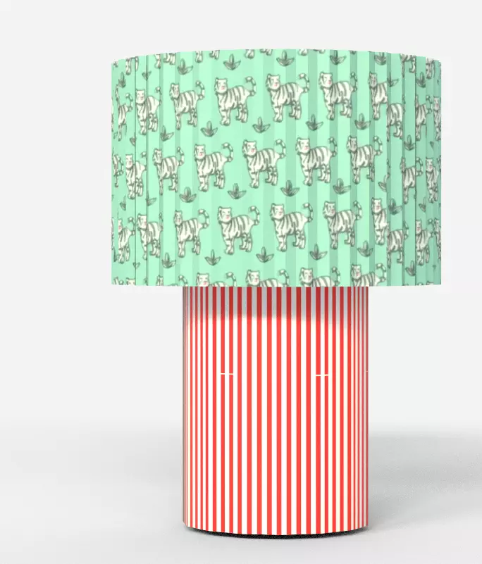 Whimsy Glow Lamp Low-poly 3D model_0