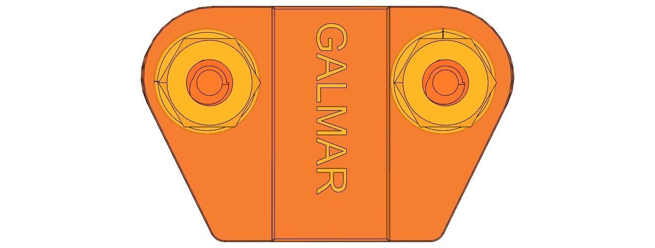 BARE COPPER CLAMP Low-poly 3D model_6