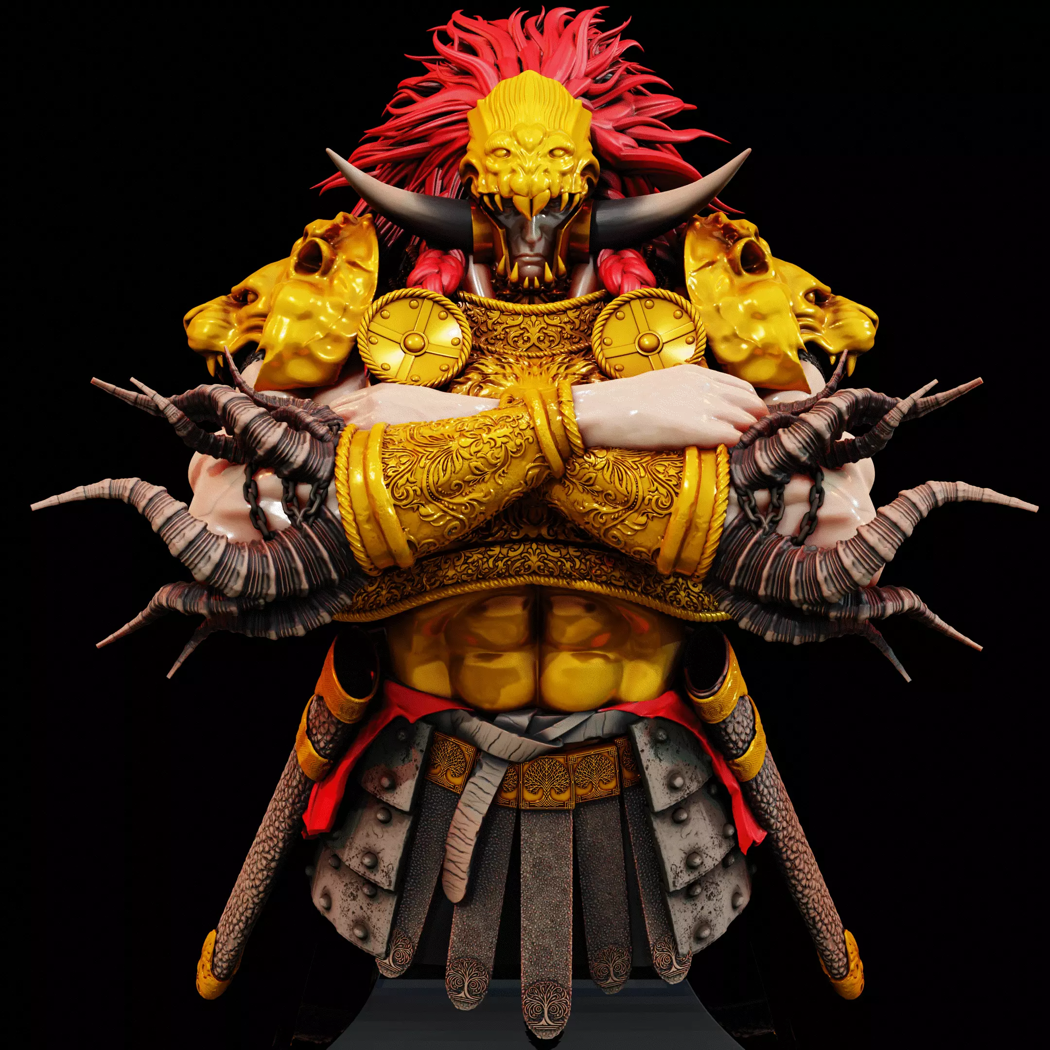 RADAHN PREMIUM BUST - PROMISED CONSORT - ELDEN RING 3D print model