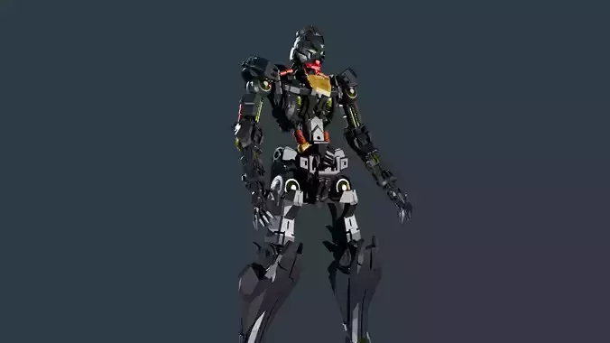 iron blood Gundam  skeleton