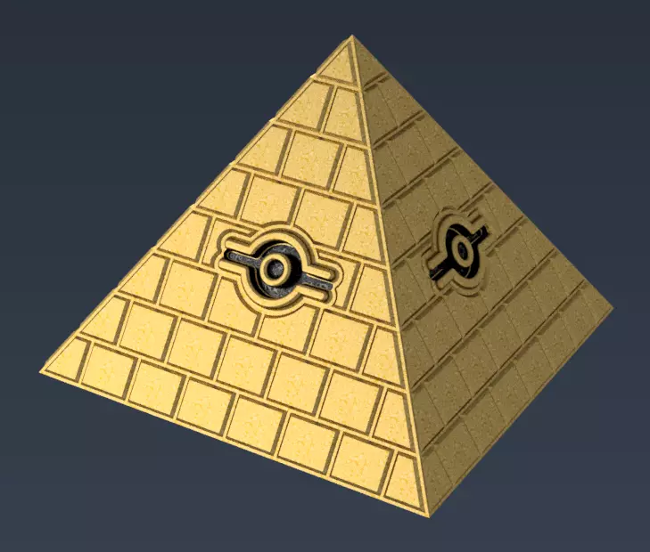 Pyramid Puzzle 3D print model_0