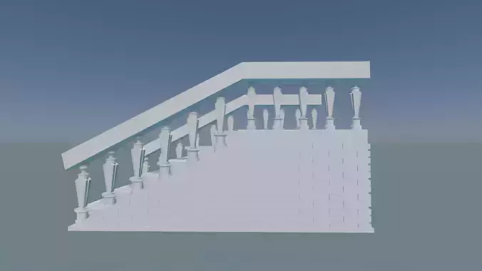 Modern Staircase Design 3D print model