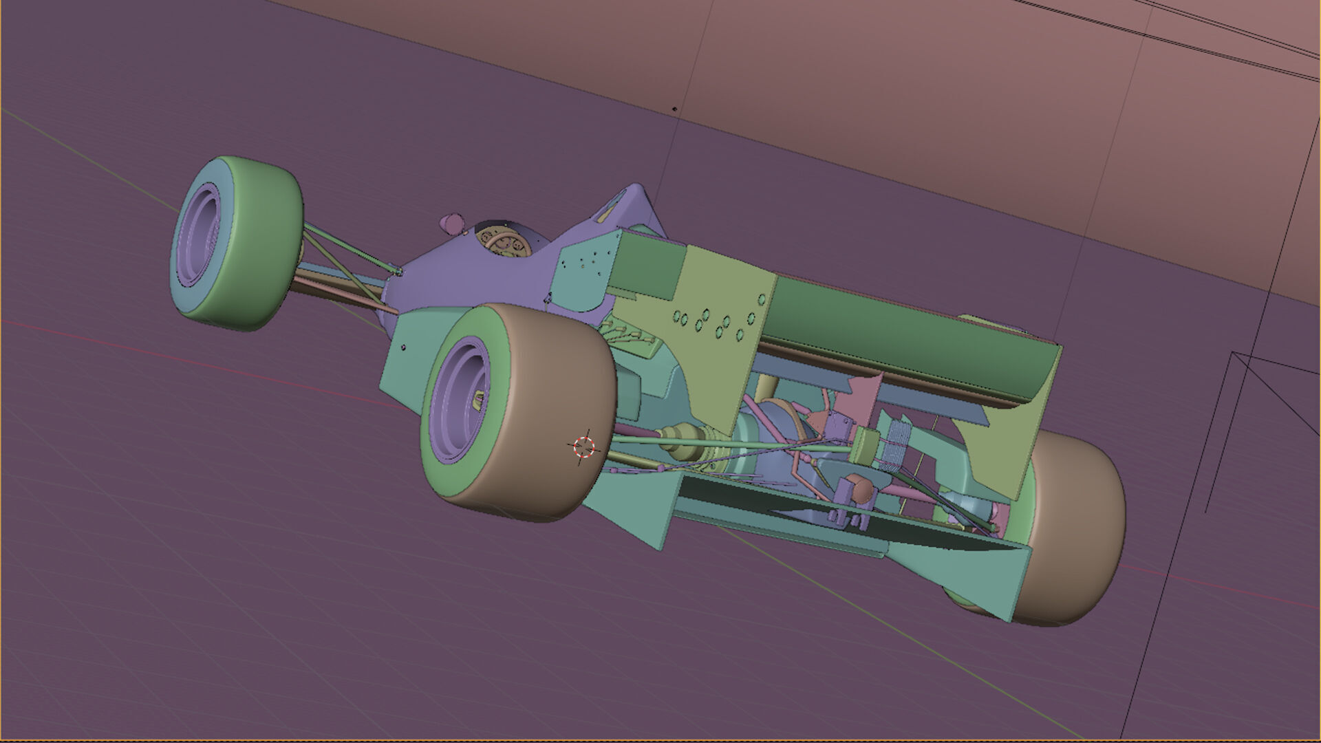 1984 ATS D7 Formula 1 3D model_29