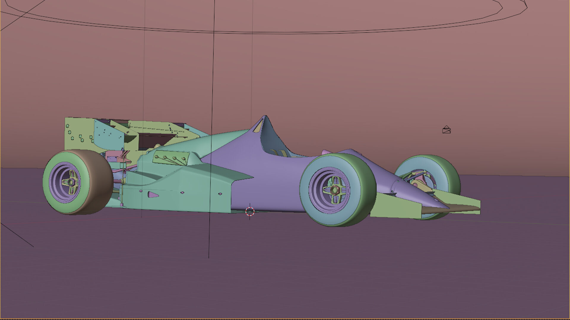 1984 ATS D7 Formula 1 3D model_31