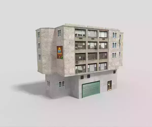 commercial city building  3