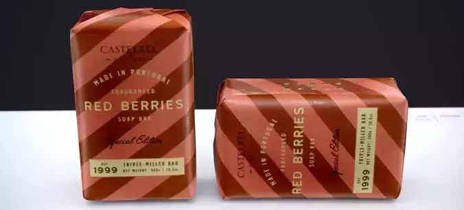 RED BERRIES SCENTED SOAP 2024