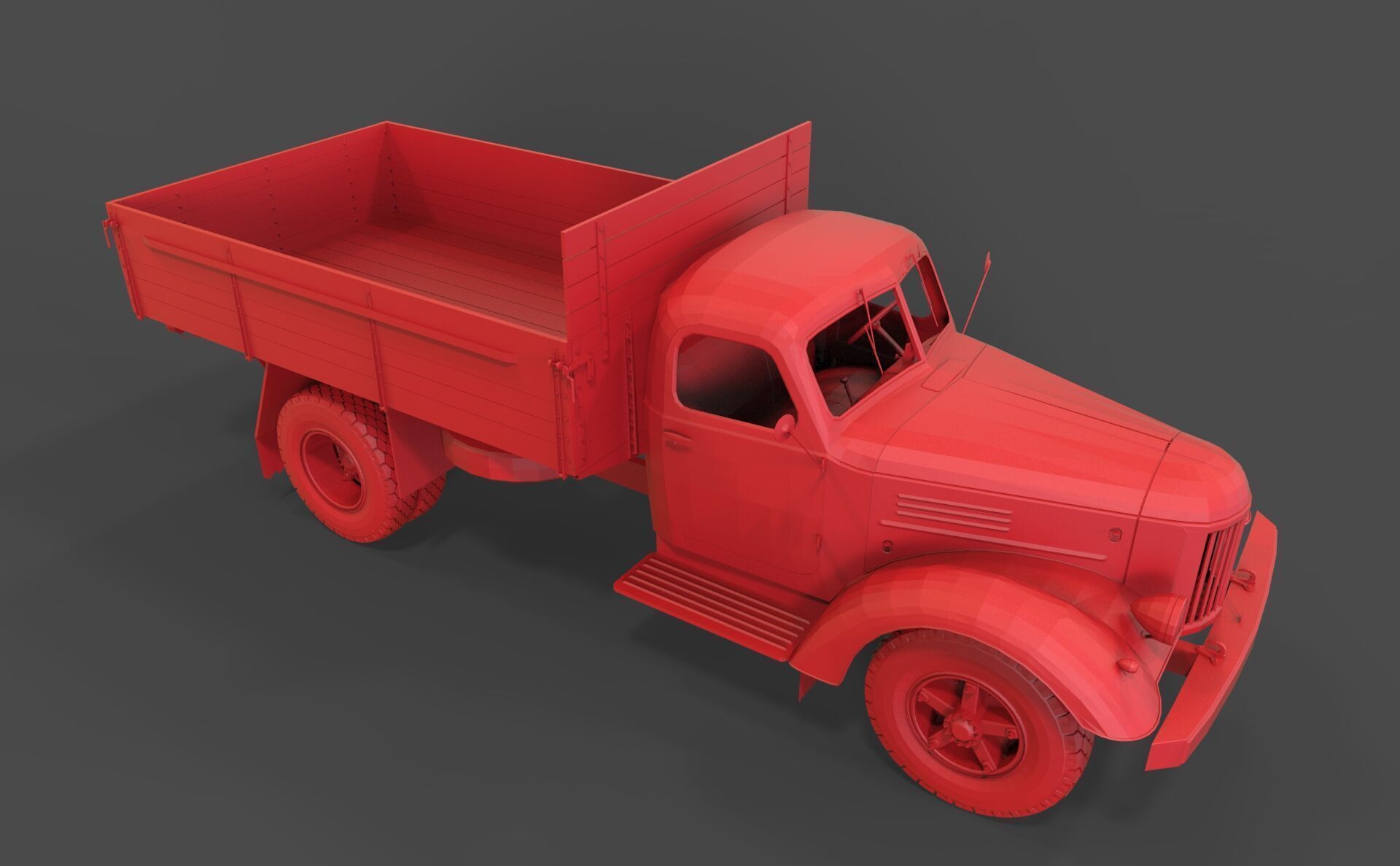 Zil 164 3D print model_7