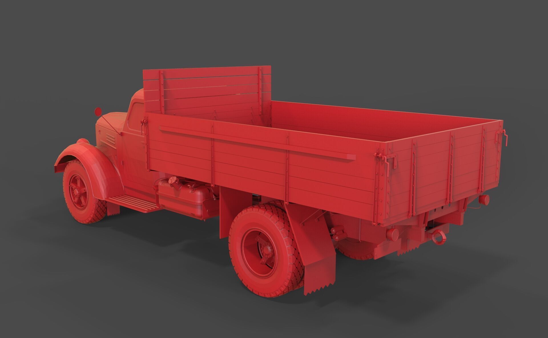 Zil 164 3D print model_4