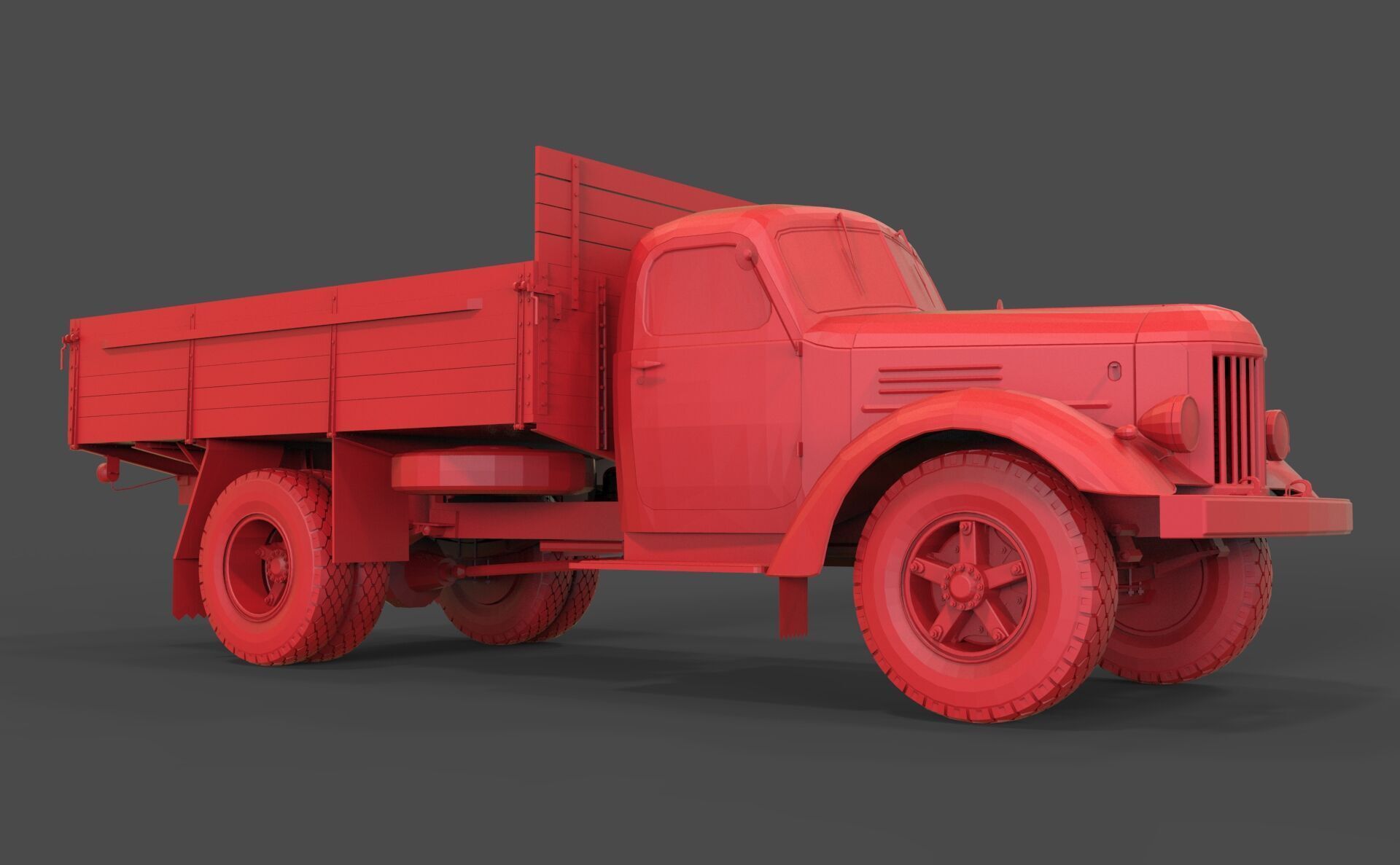 Zil 164 3D print model_1