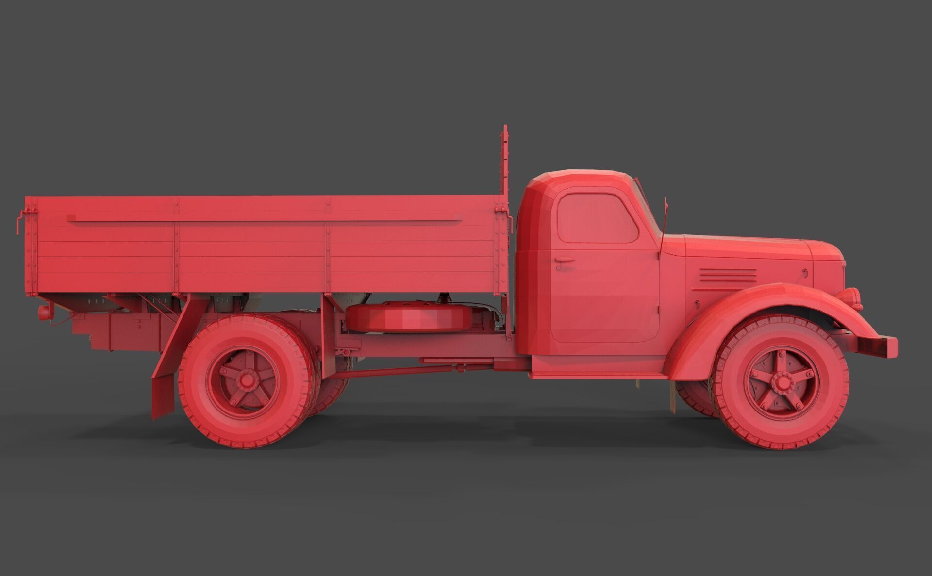 Zil 164 3D print model_2