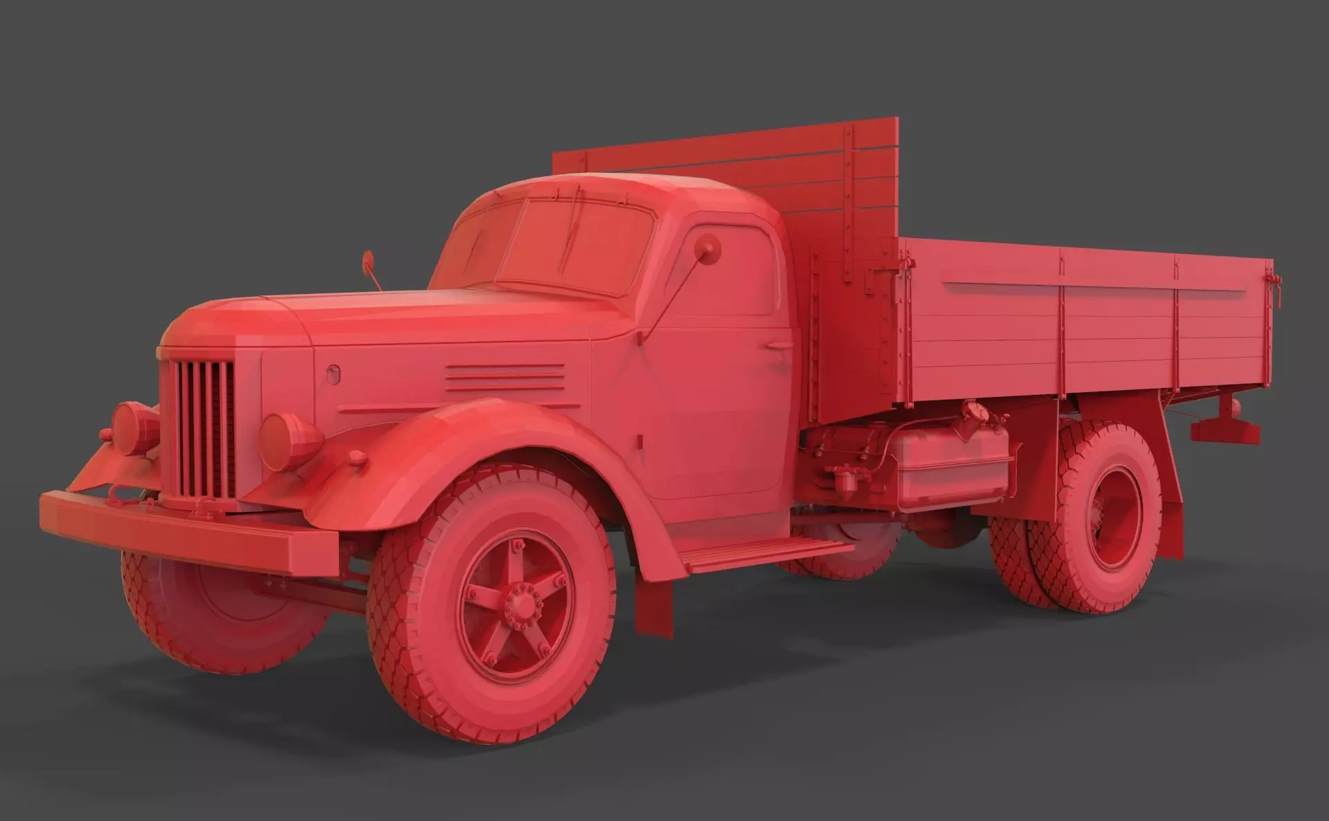 Zil 164 3D print model_0