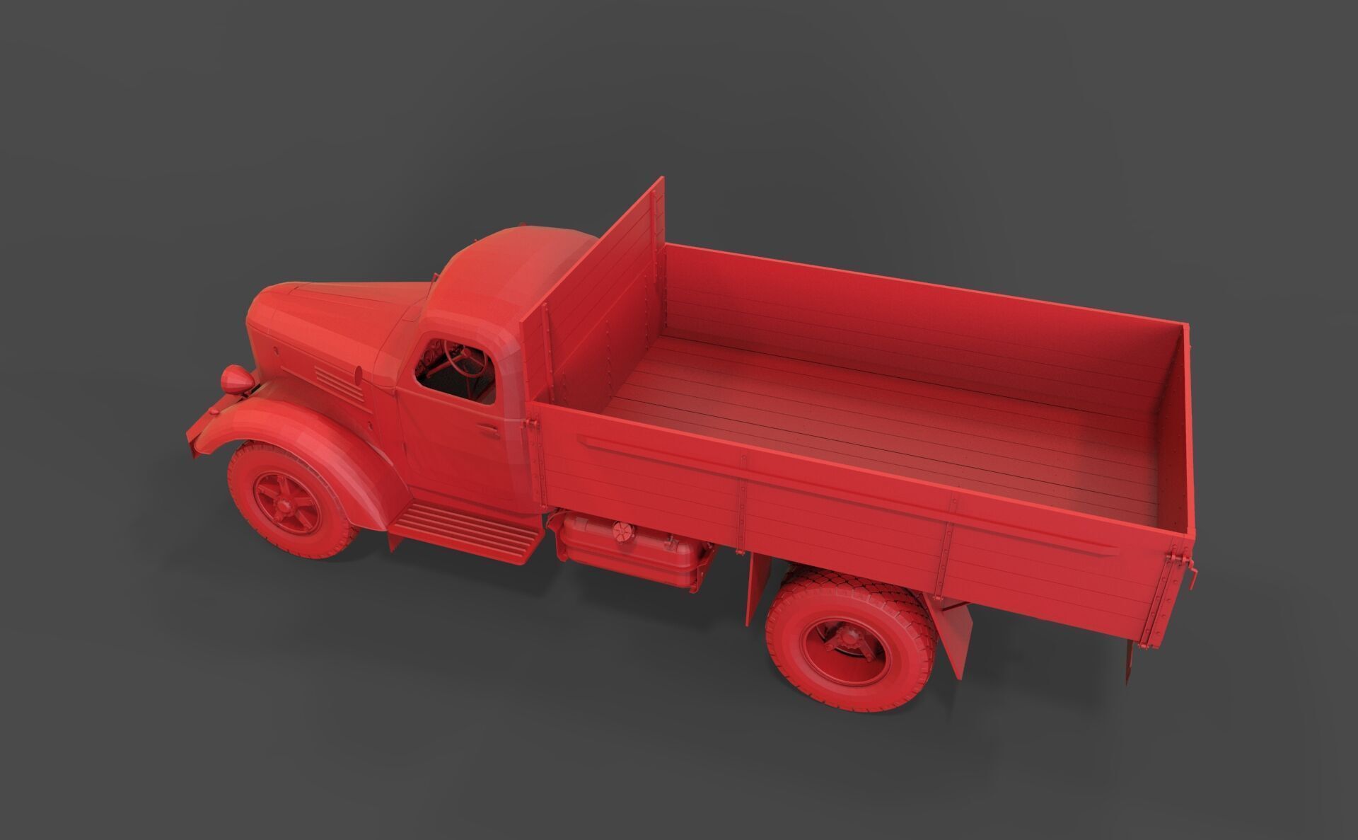 Zil 164 3D print model_6