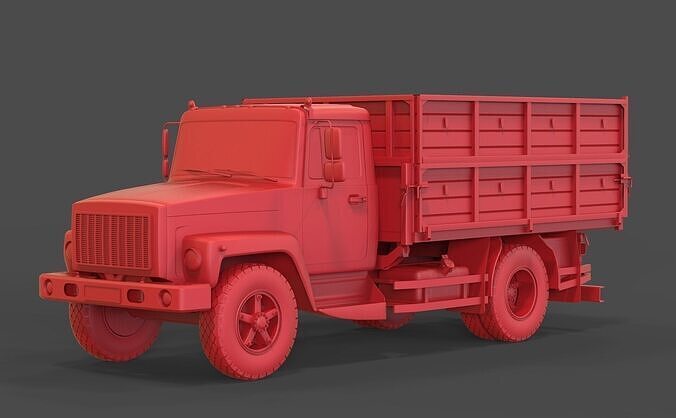 Gaz 3309 3D print model