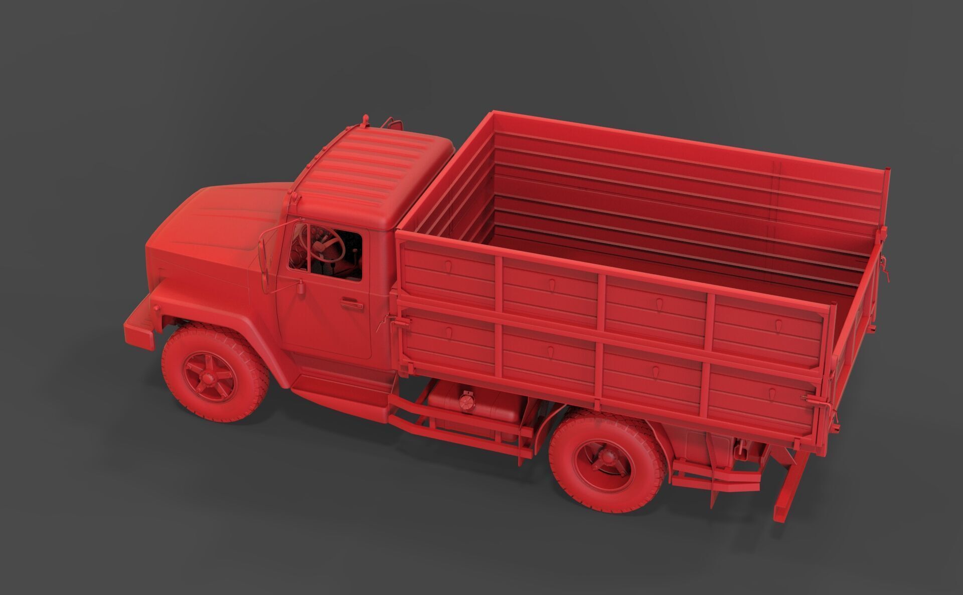 Gaz 3309 3D print model_6