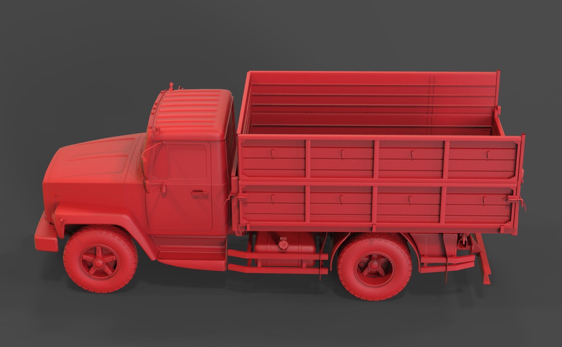 Gaz 3309 3D print model_5