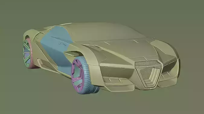 RAYFIELD CALUBURN CONCEPT FAN MADE CYBERPUNK 2077