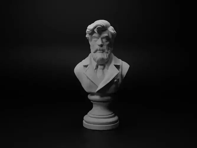 Archaeologist Bust Chess