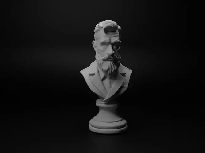 Barber Bust Chess