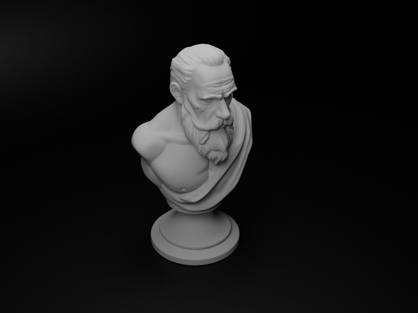 Butcher Bust Chess 3D print model_2