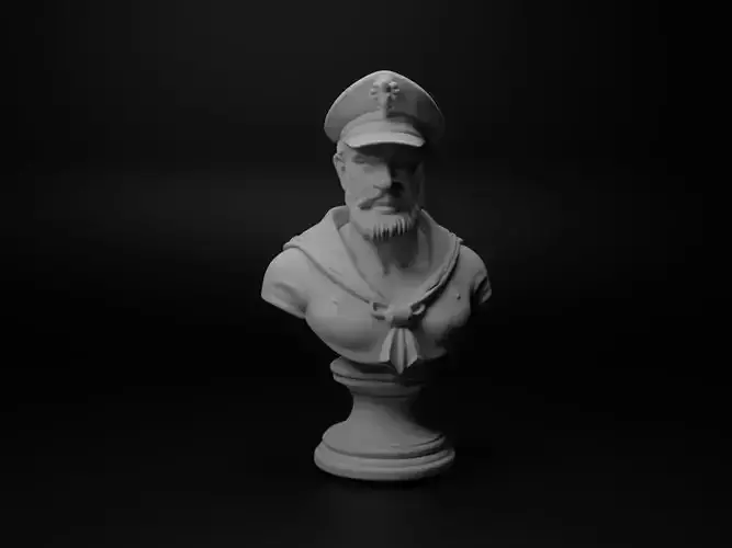 Captain Sailor Bust Chess