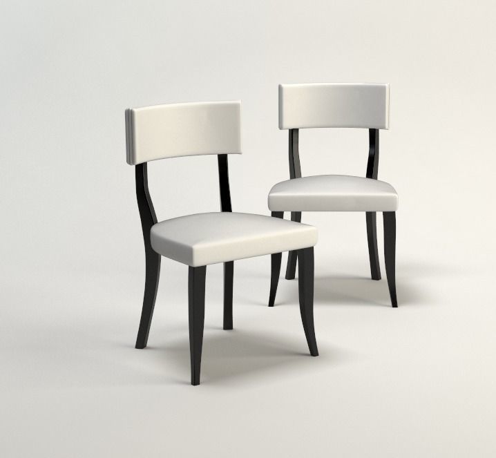 Silla comedor Free low-poly 3D model_0