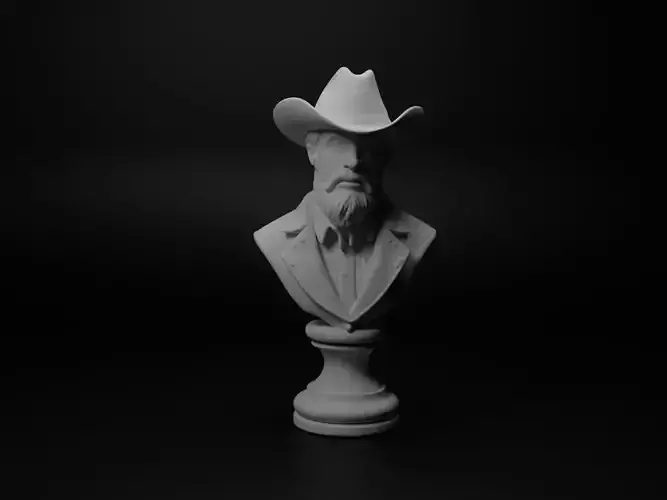 Cowboy Bust Chess