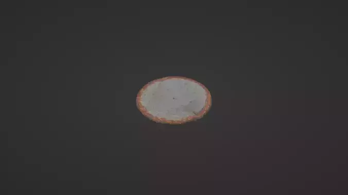 Metal Hole Cover Low-poly 3D model