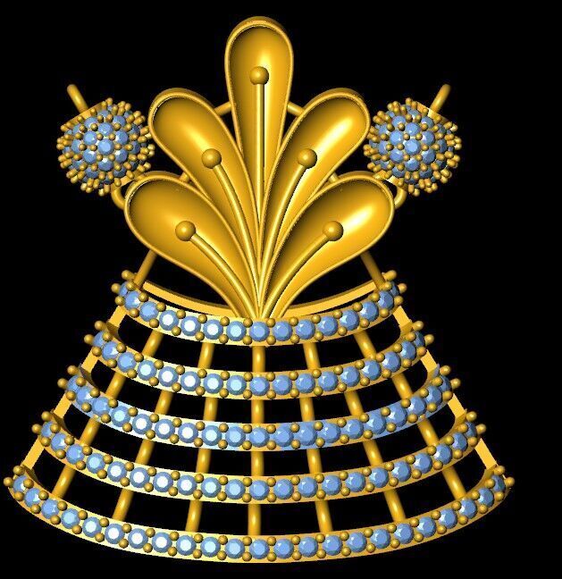 Pendant Necklace 3D print model_6