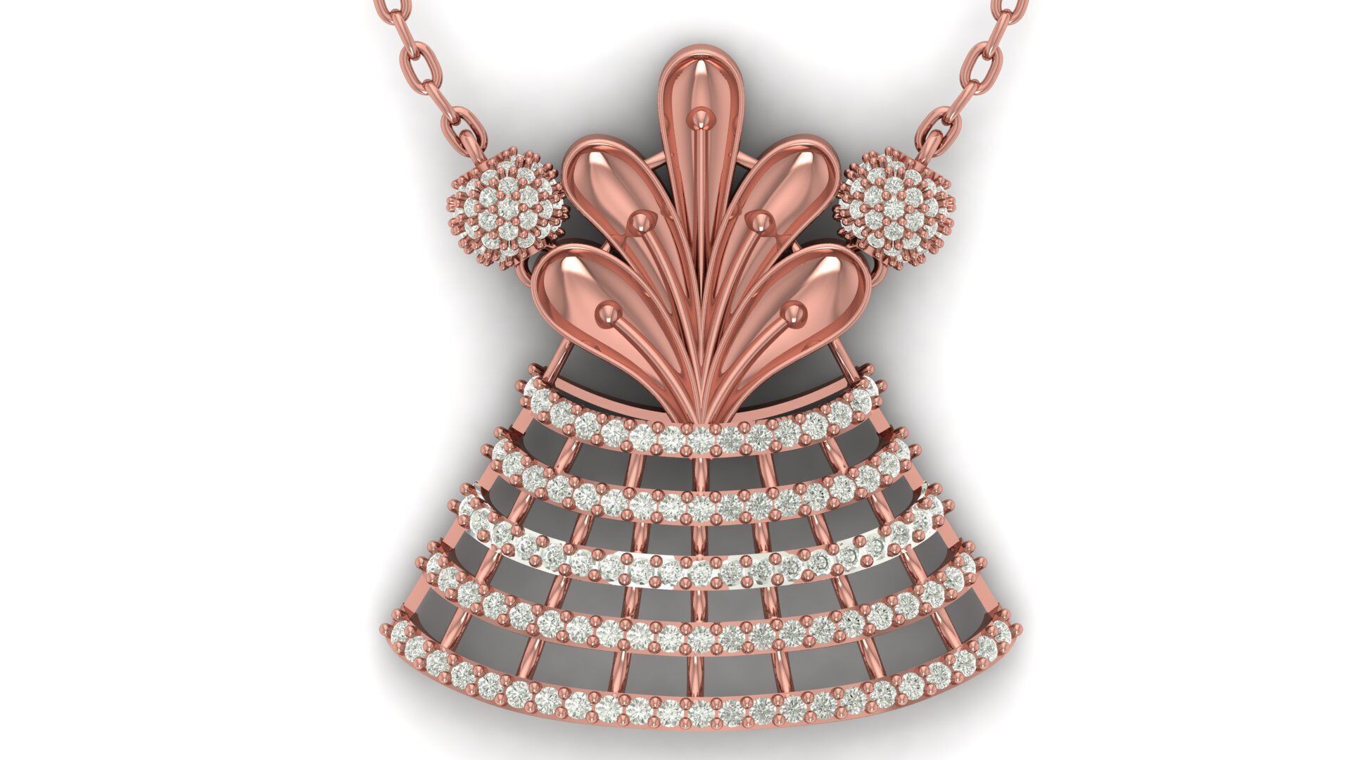 Pendant Necklace 3D print model_17