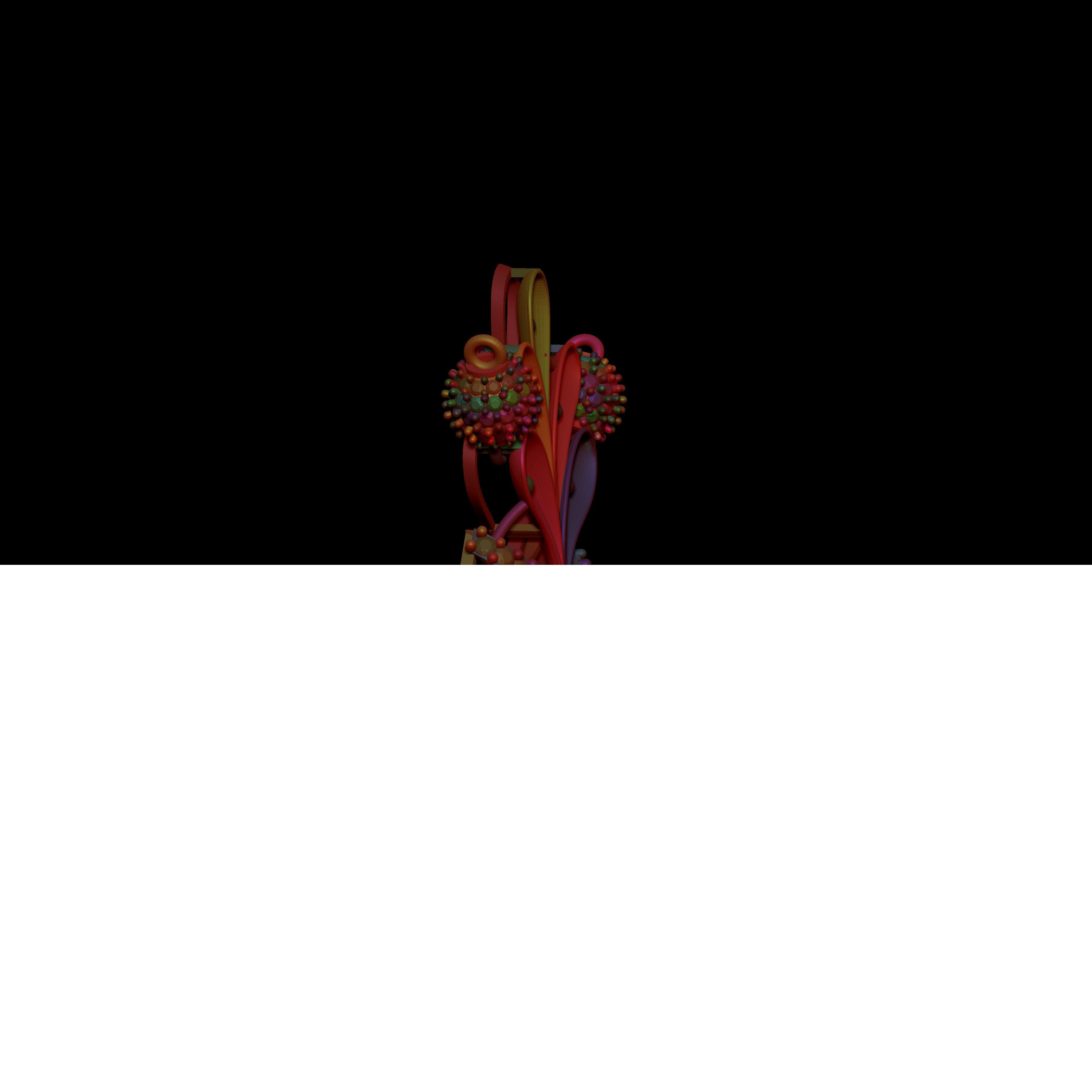 Pendant Necklace 3D print model_15