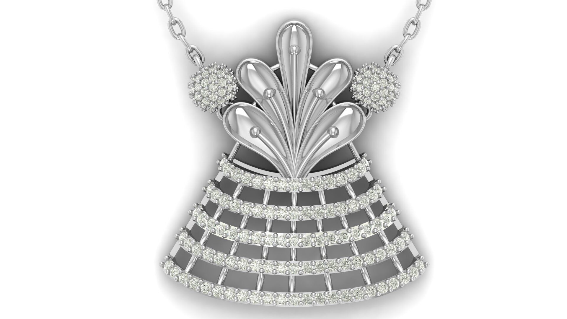 Pendant Necklace 3D print model_16