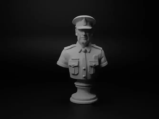 Police Officer Bust Chess