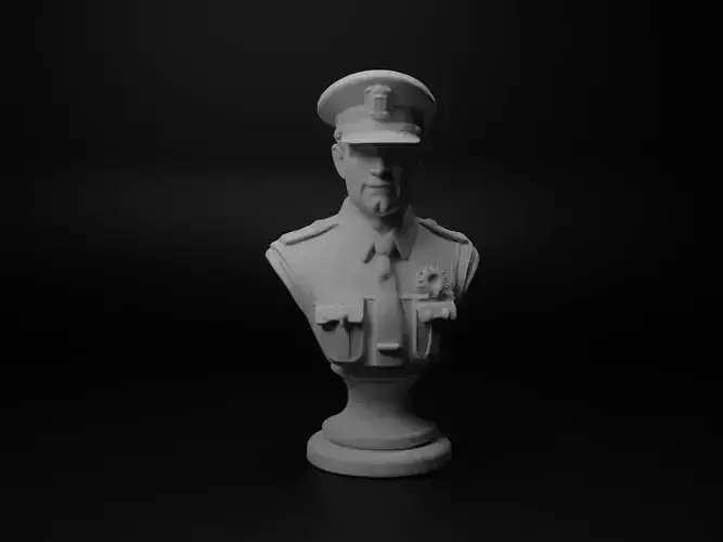 Police Officer Bust Chess